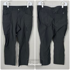 THE NORTH FACE Stretch Nylon Cargo Hiking Pants Men’s 34 X 30 Charcoal Gray